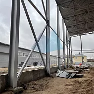производство ангаров из металлоконструкций