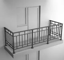 Пример балконного ограждения